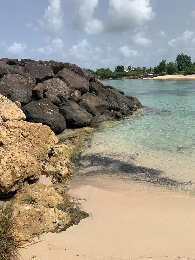 Dom wakacyjny La Maison Ti Polwizyen Plage A 3 Mn A Pieds Port-Louis Gwadelupa