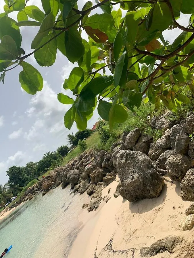 La Maison Ti Polwizyen Plage A 3 Mn A Pieds Пор-Луи 0*,